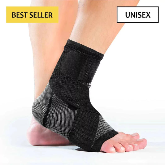 FOOT SLEEVE WITH SUPPORT STRAPS