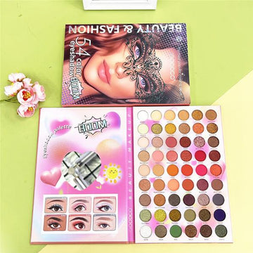 Beauty & Fashion Eyeshadow Pallet (54 Colors)