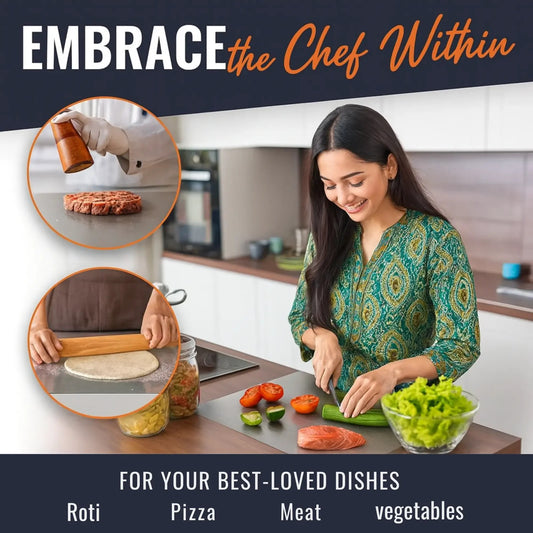PREMIUM HIGH QUALITY STAINLESS STEEL CHOPPING BOARD FOOD GRADE