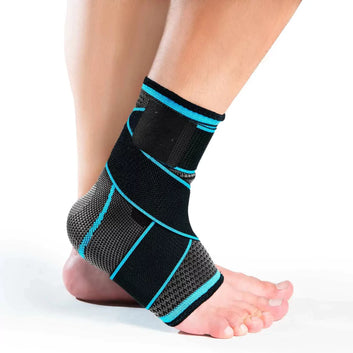 FOOT SLEEVE WITH SUPPORT STRAPS