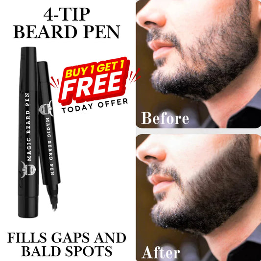 Waterproof Beard Magic Pen - BUY 1 GET 1 FREE PEN